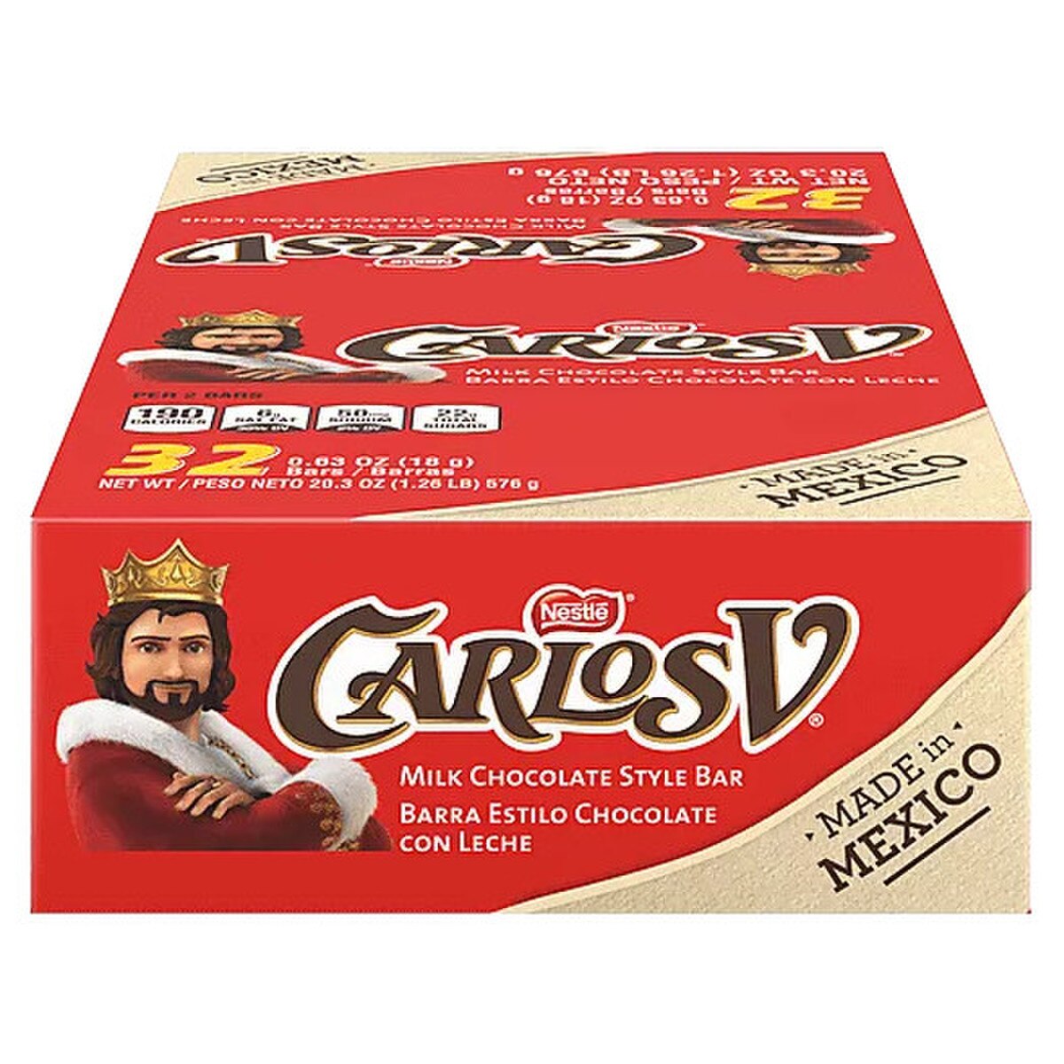 Nestle Carlos V Chocolate Bar 32